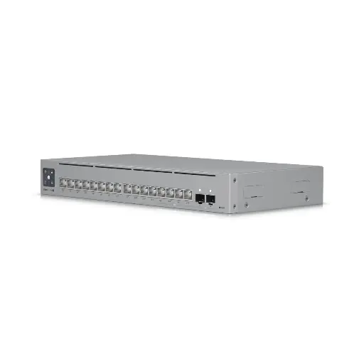 [USW-PRO-M-16-POE] Ubiquiti UniFi Network,Pro Max 16 PoE Switch,16-port, Layer 3 Etherlighting, 2.5 GbE, PoE++ Output, Versatile Mounting Option,180W PoE